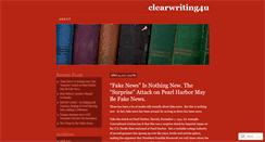 Desktop Screenshot of clearwriting4u.com
